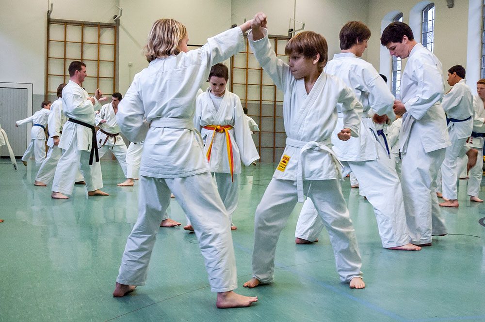 Kindertraining, Karateverein Zanshin Göttingen