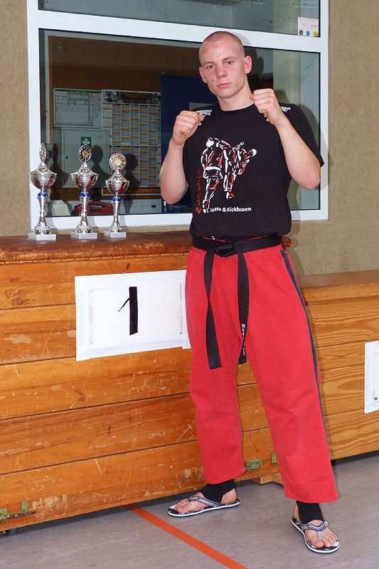 Johannes Schmitz, Deutscher Meister im Kickboxen (WIASKA) 2012